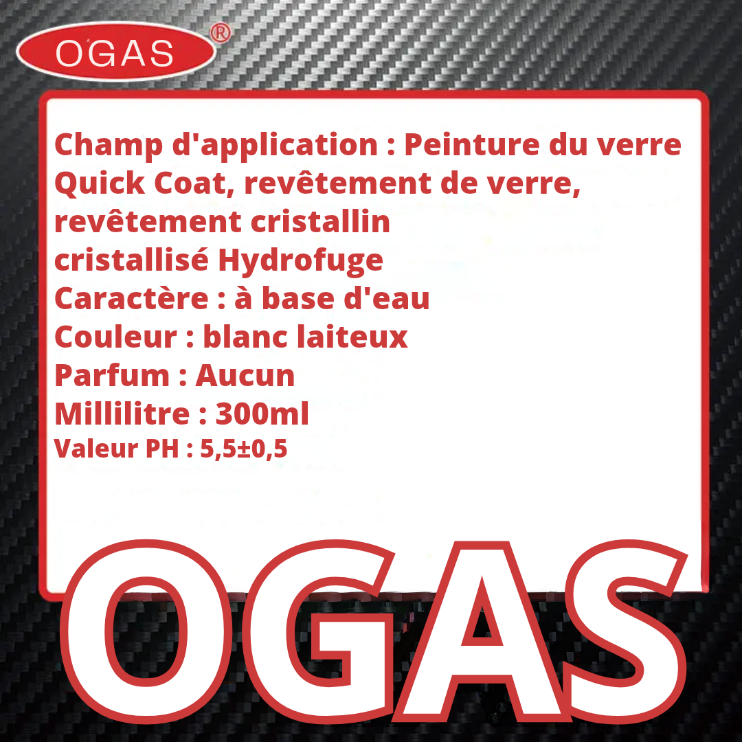 OGAS® - Spray Nettoyant anti-buée pour vitres