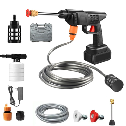 Soluket – Kit Nettoyeur Haute Pression 6 en 1 avec 2 batteries 48 V