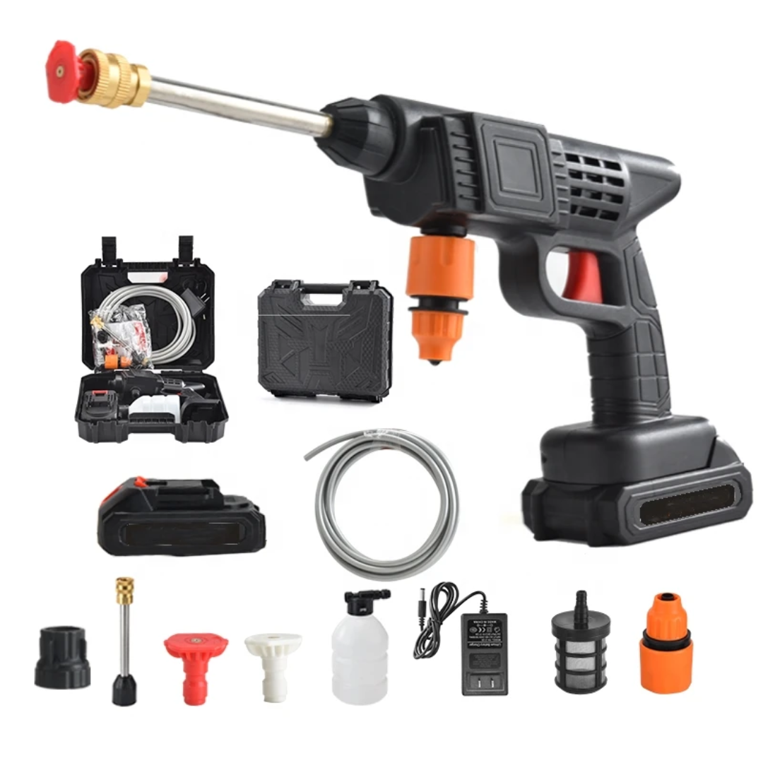 Soluket – Kit Nettoyeur Haute Pression 6 en 1 avec 2 batteries 48 V