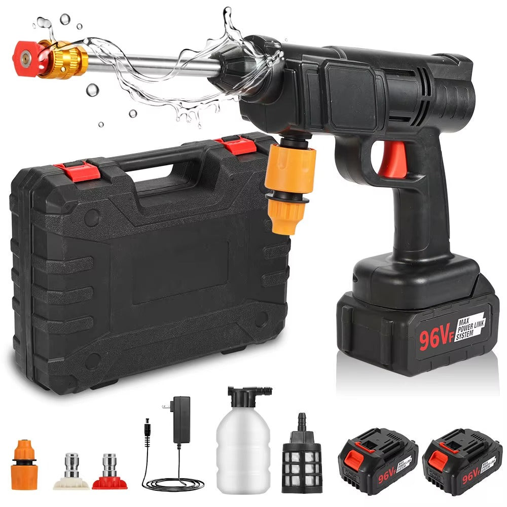 Soluket – Kit Nettoyeur Haute Pression 6 en 1 avec 2 batteries 48 V