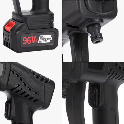 Soluket – Kit Nettoyeur Haute Pression 6 en 1 avec 2 batteries 48 V