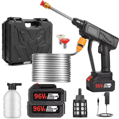 Soluket – Kit Nettoyeur Haute Pression 6 en 1 avec 2 batteries 48 V