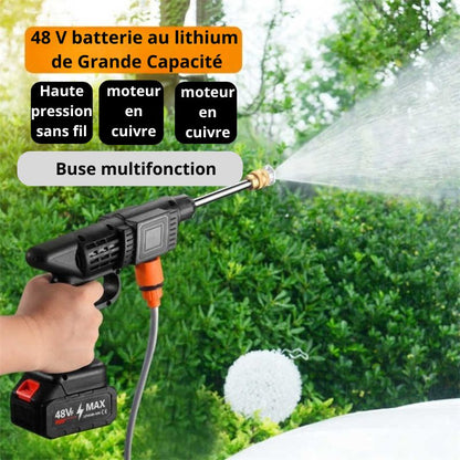 Soluket – Kit Nettoyeur Haute Pression 6 en 1 avec 2 batteries 48 V