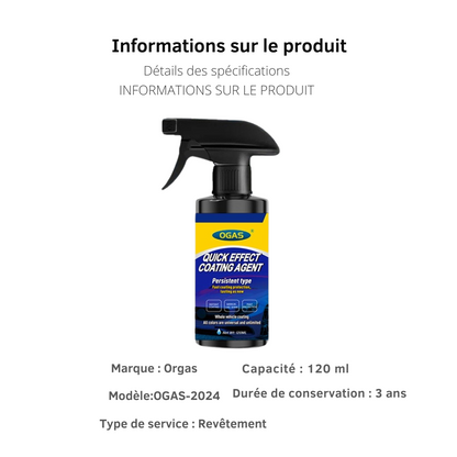 OGAS® - Spray nettoyant pare-brise 120 ml