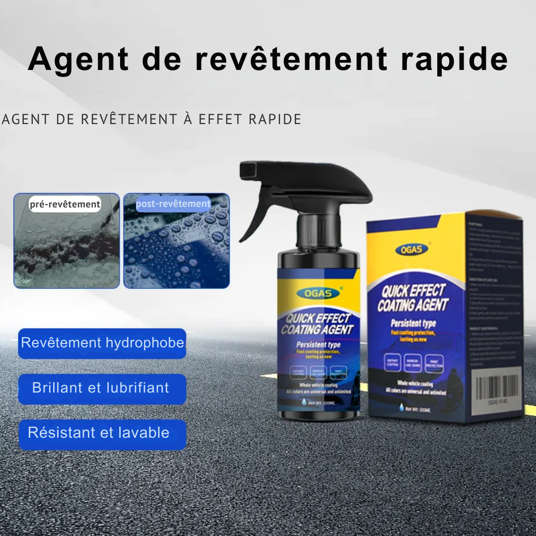 OGAS® - Spray nettoyant pare-brise 120 ml