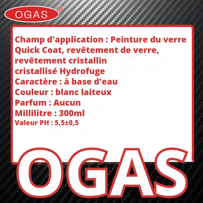 OGAS® - Spray Nettoyant anti-buée pour vitres